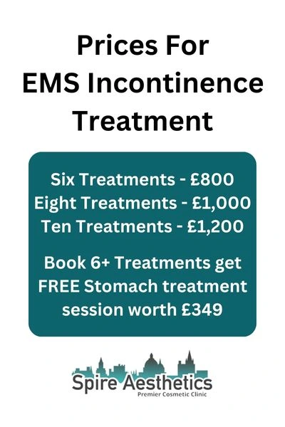 EMS Incontinence Treatment Prices Portobello