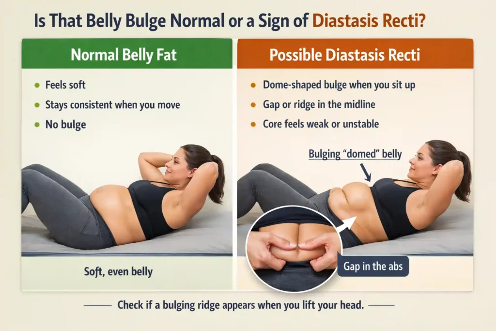 Is That Belly Bulge Normal or a Sign of Diastasis Recti Portobello