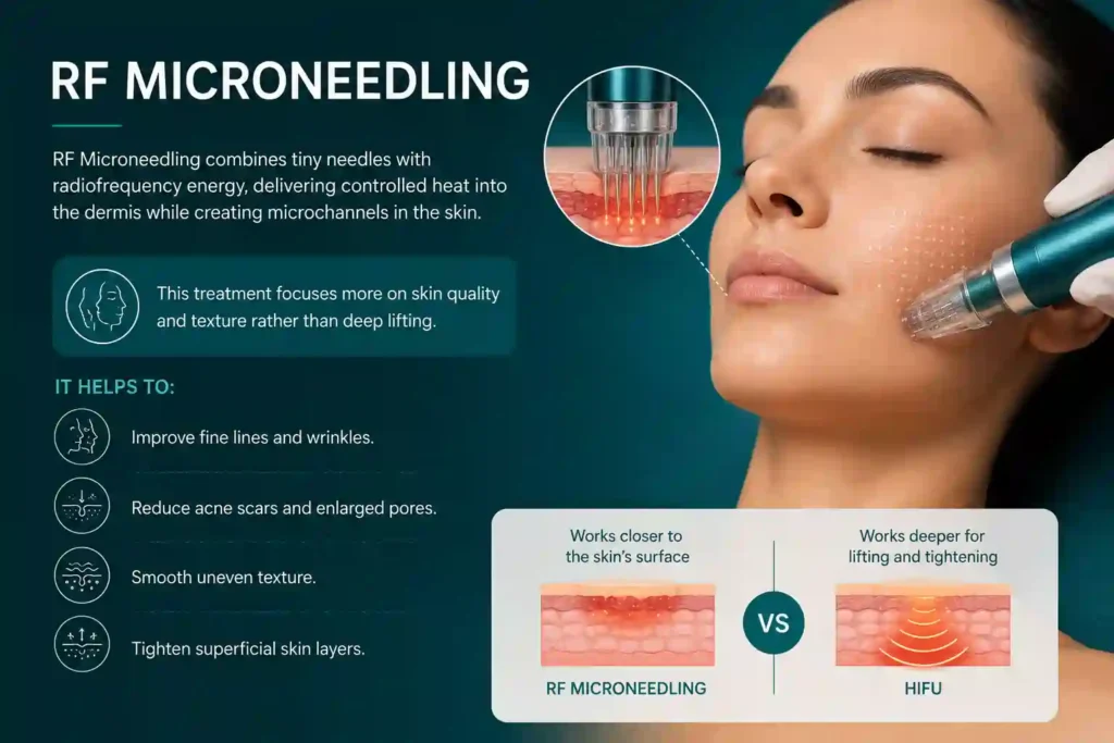 What Does RF Microneedling Do That HIFU Alone Cannot Portobello